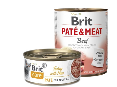 produktová řada Brit Paté & Meat